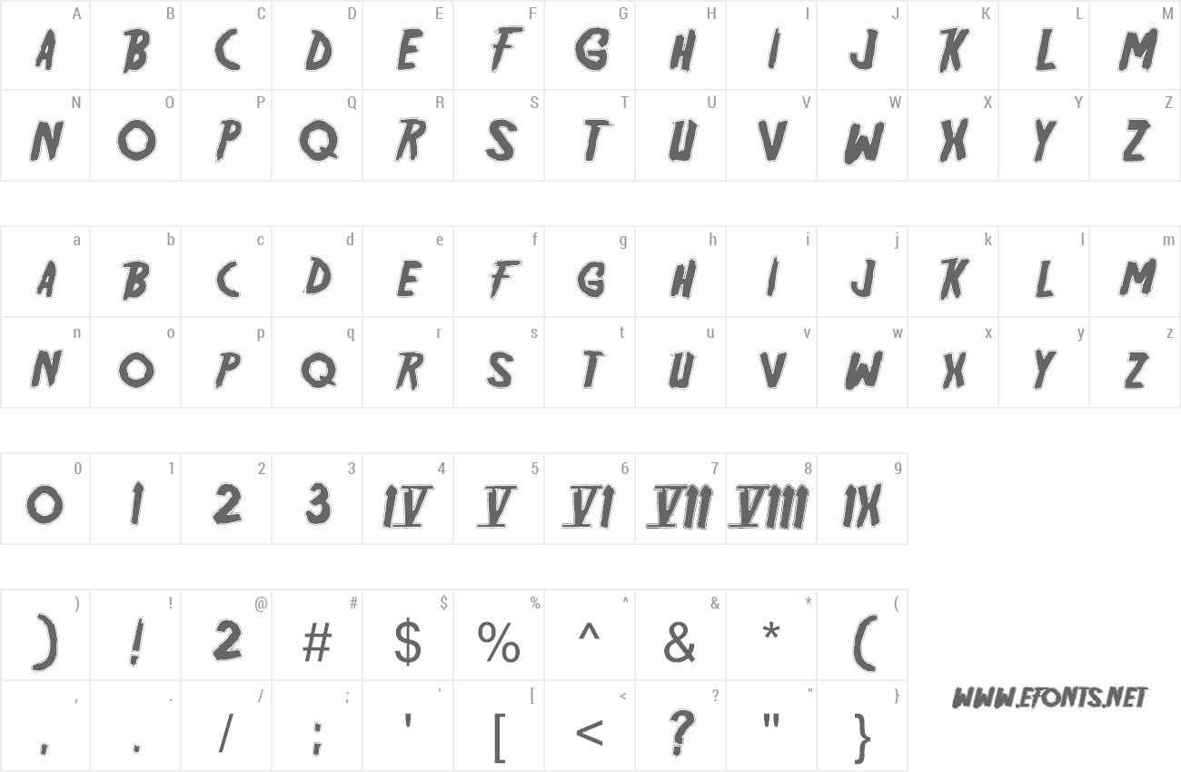 Font Friday 13 preview